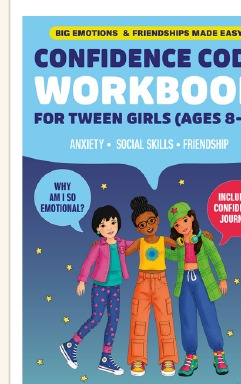 Candor Press Confidence Code Workbook cover for tween girls